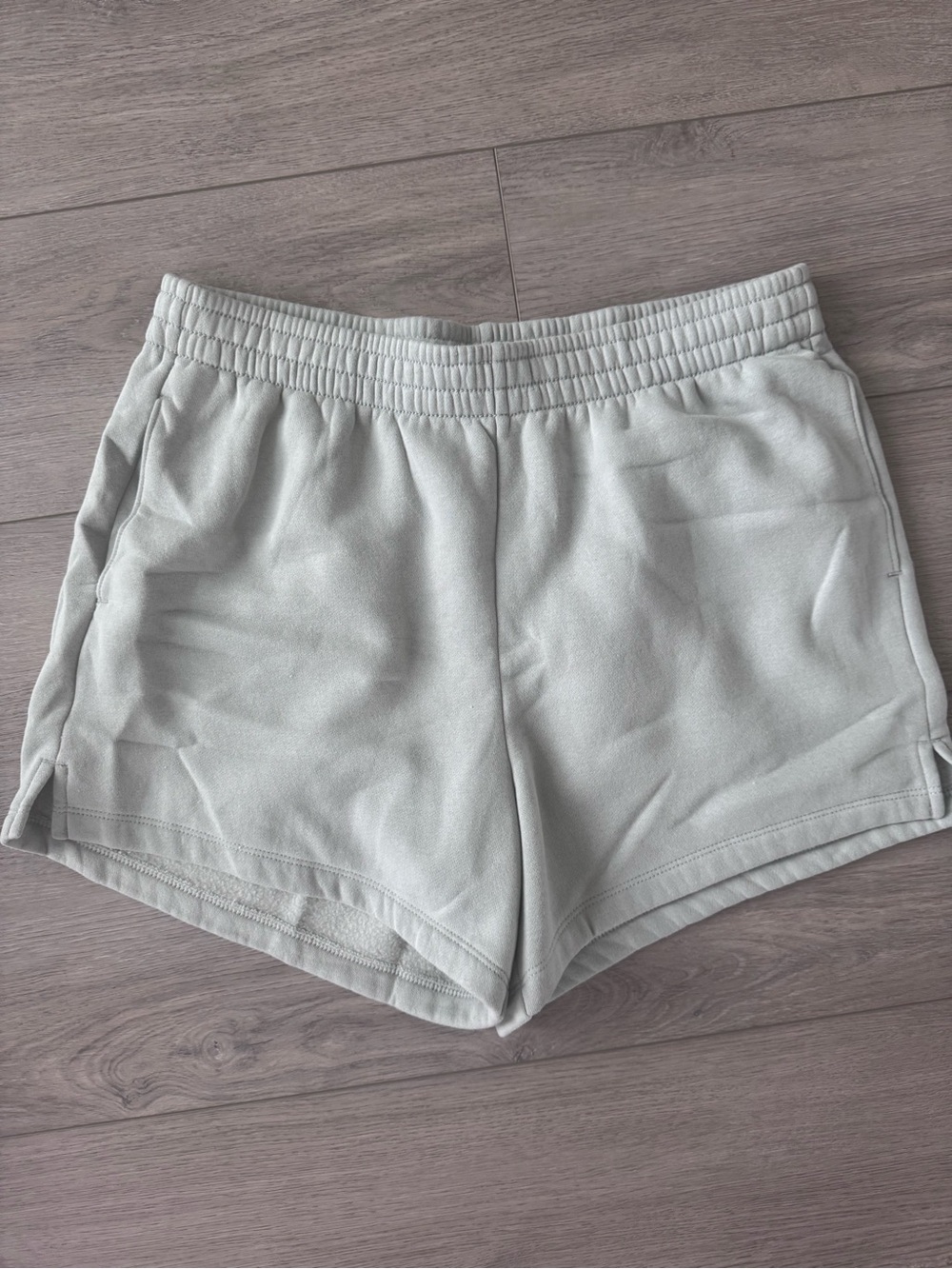 Abercrombie & Fitch Light Sage Lounge Shorts